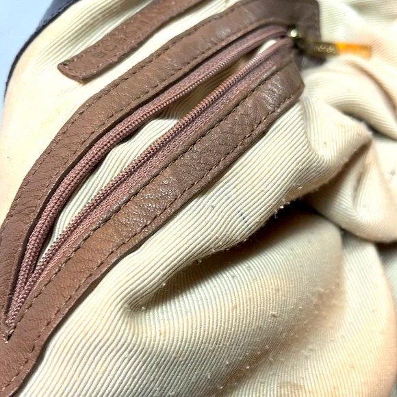 BCBG Elegant Brown Leather Handbag - Picture 8 of 10